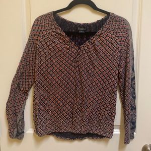 Paisley and flowered Lucky Brand size small shirt